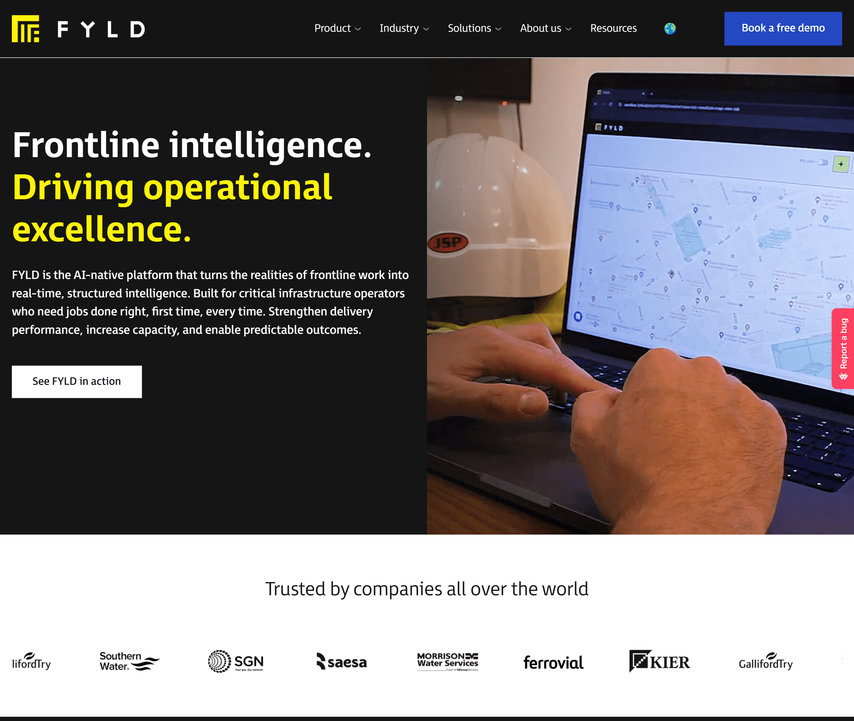 FYLD website image