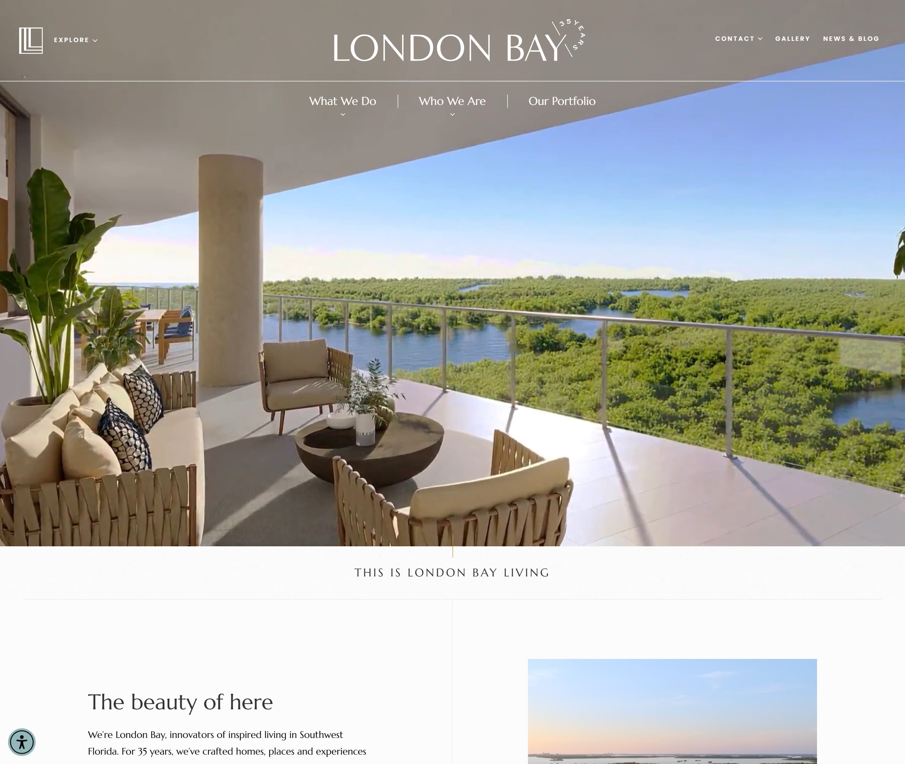 London Bay website image