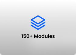 150+ Modules