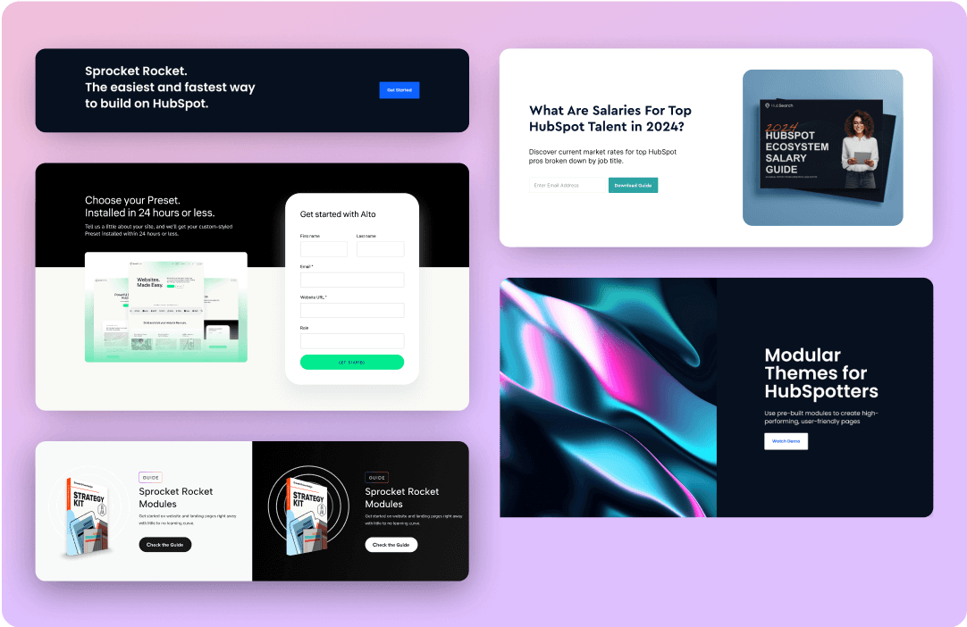 Sprocket Rocket PRO | Modular Website Builder - Sprocket Rocket
