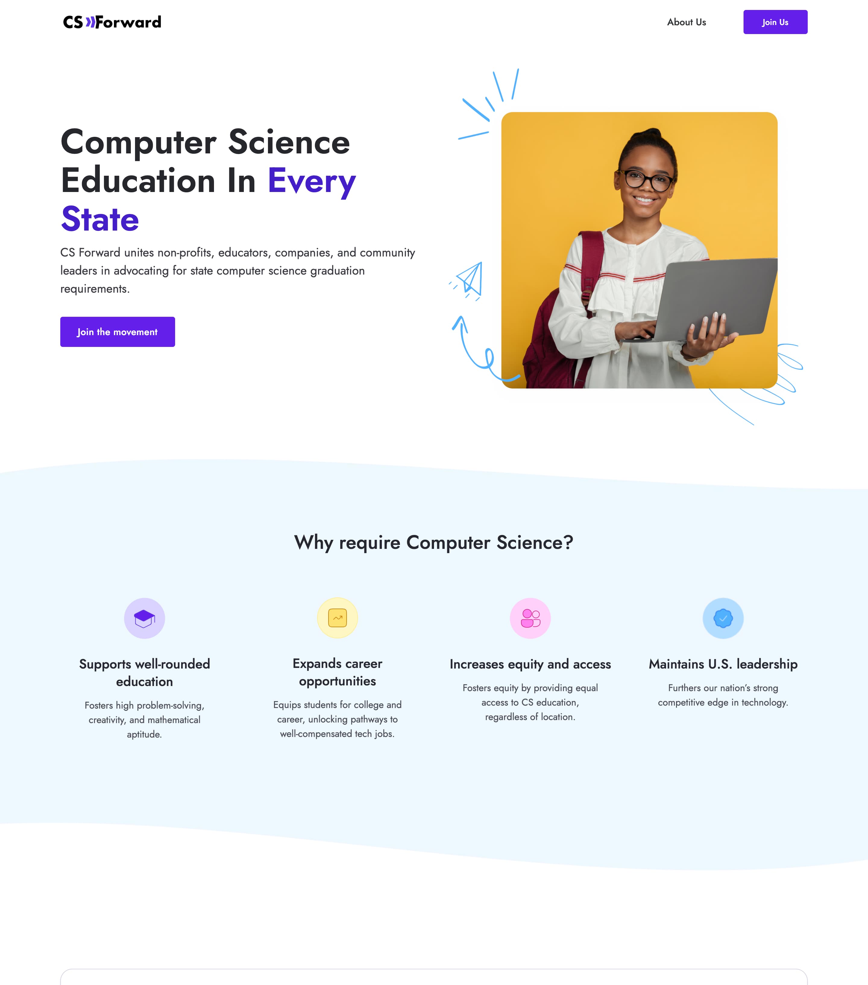 CSForward website image