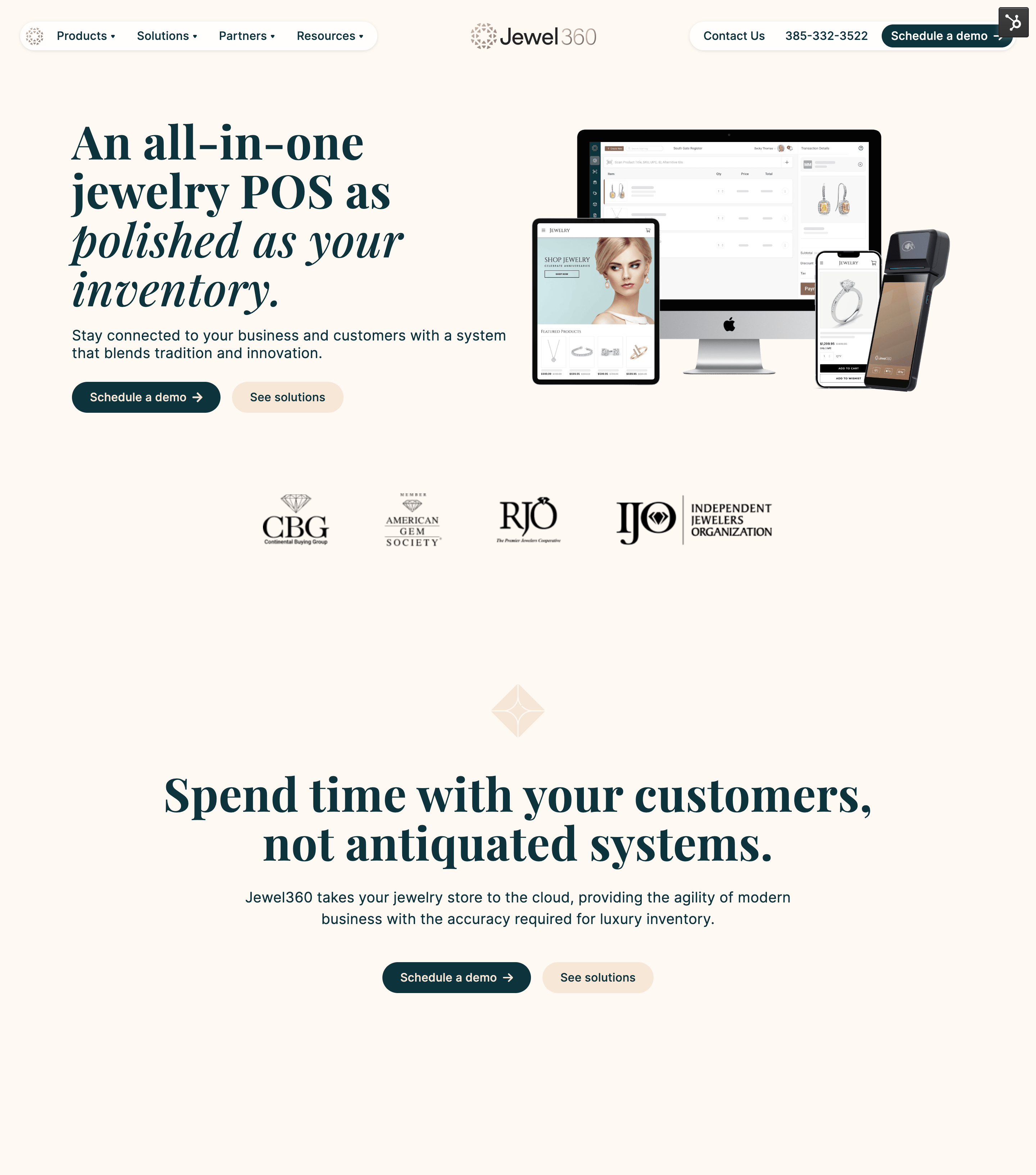 Jewel POS website image