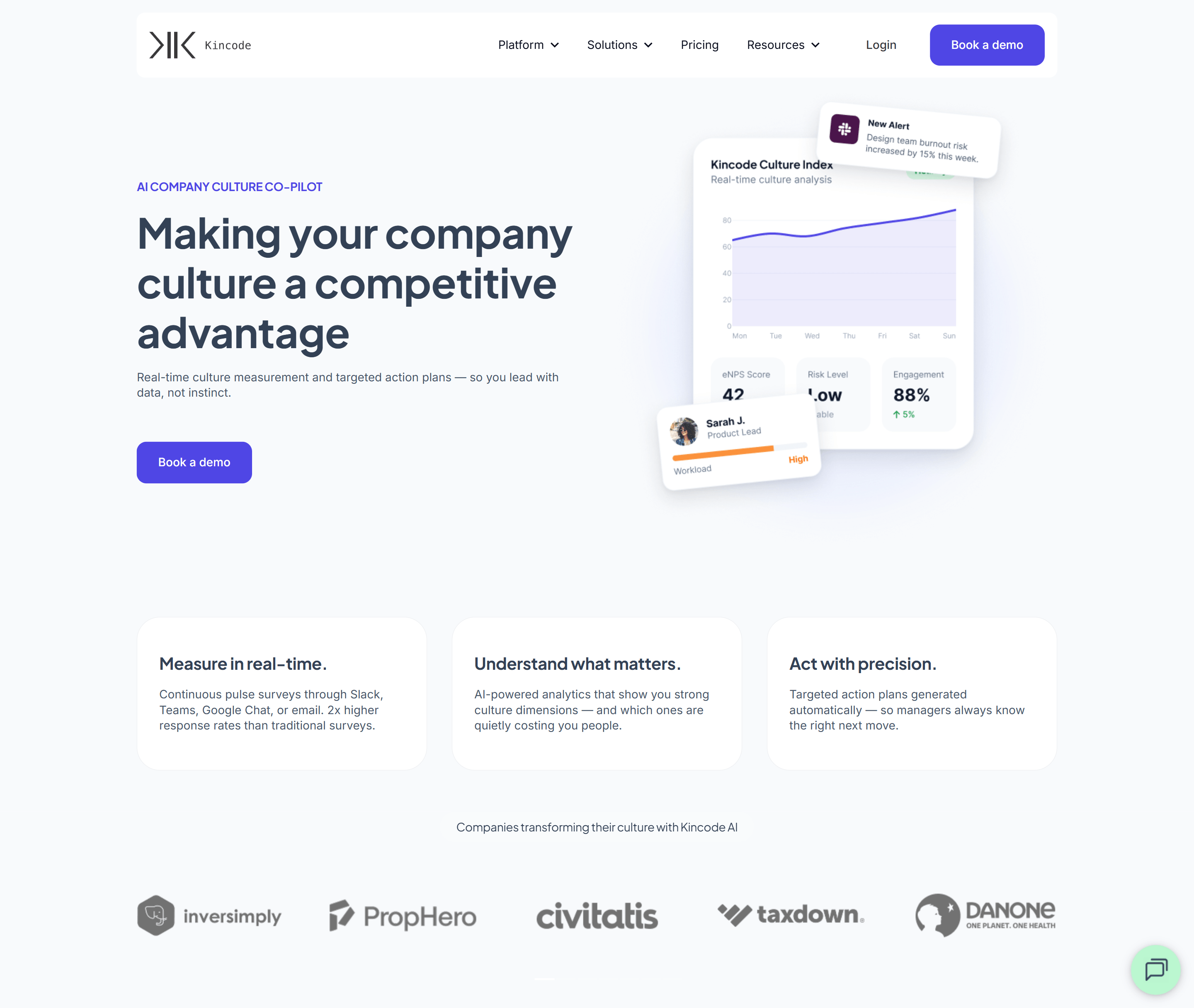 Kincode AI website image