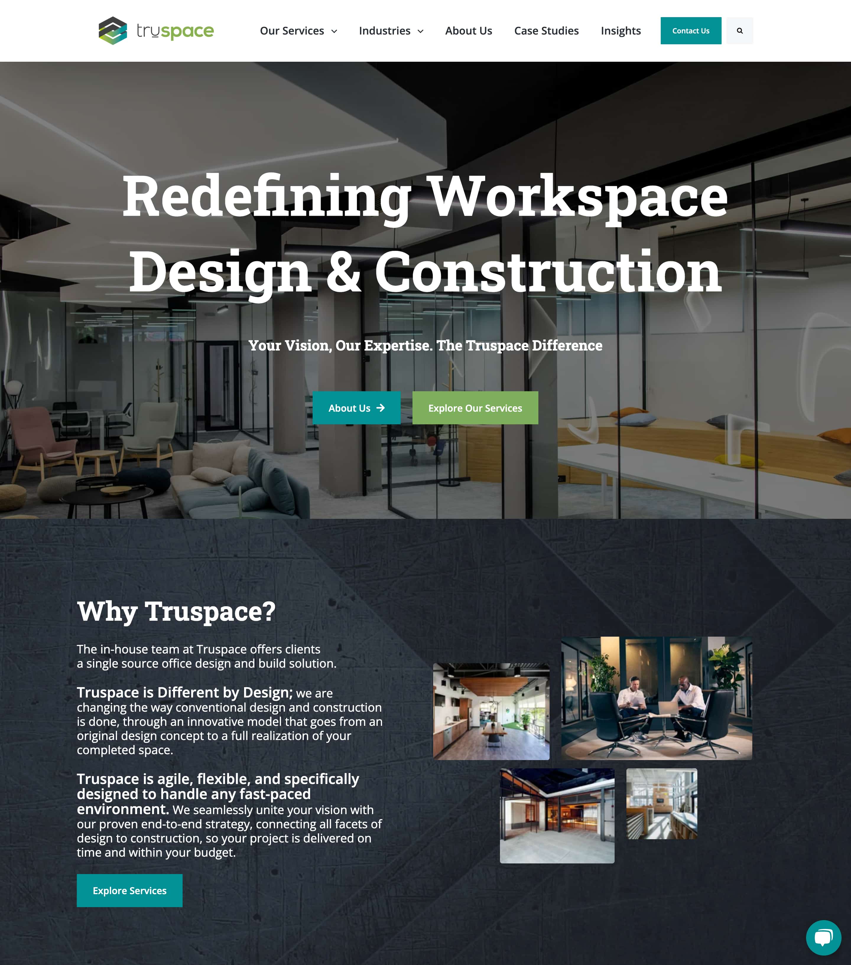 Truspace website image