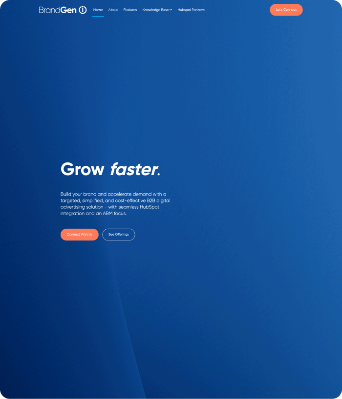 BrandGen website image