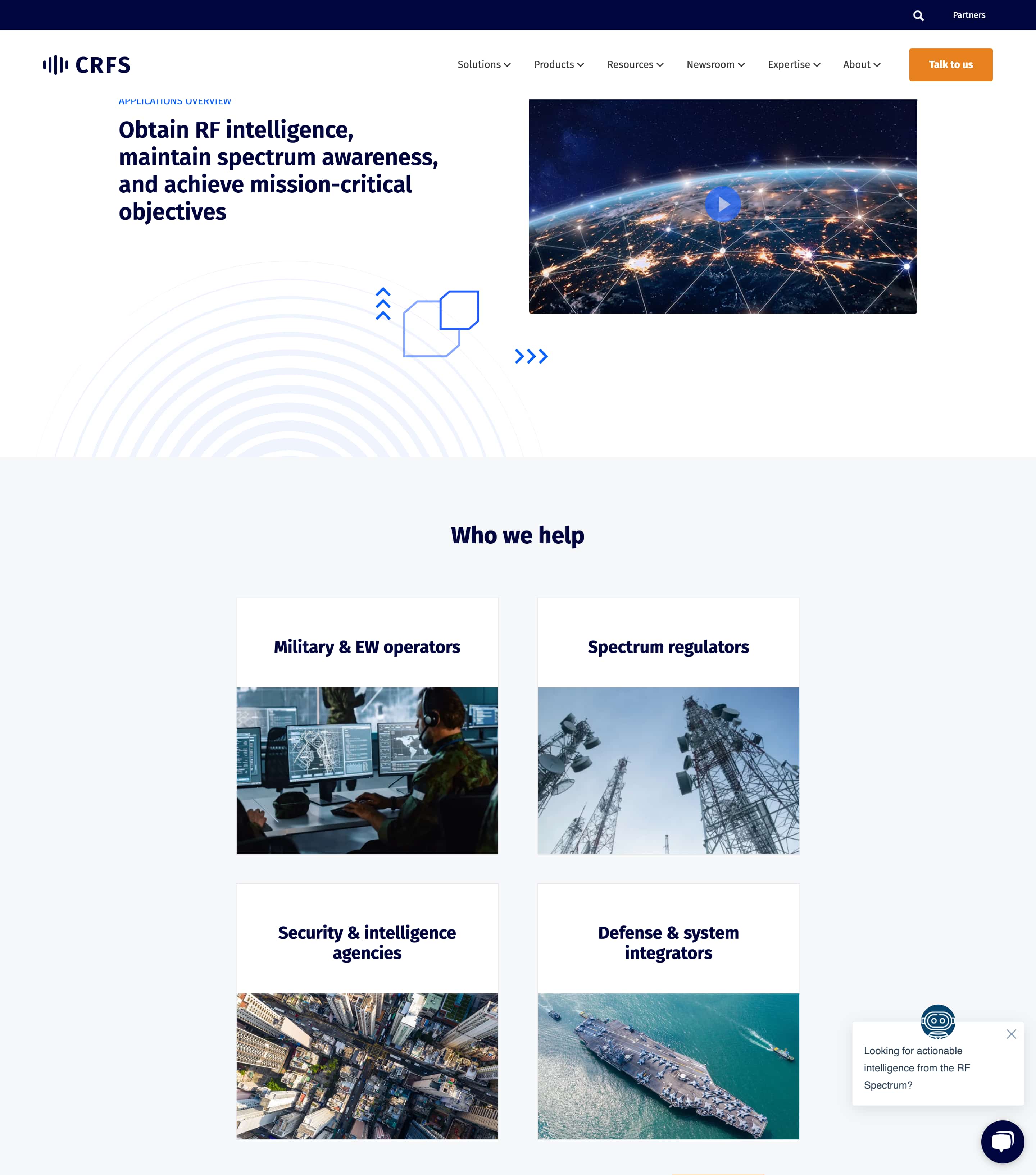 CRFS website image