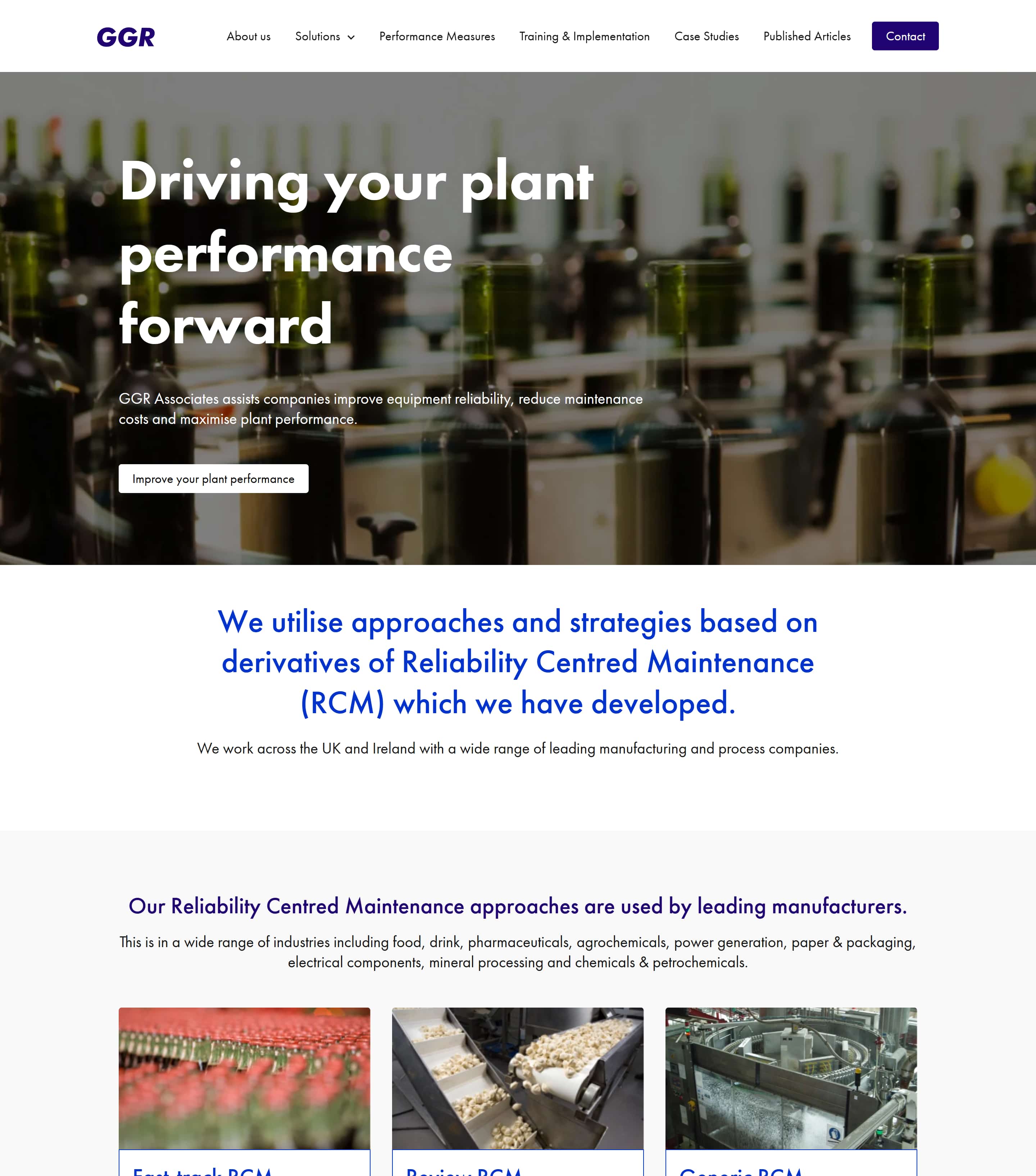 GGR Associates website image