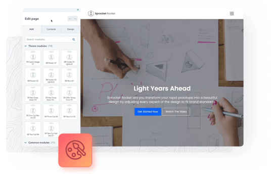 Simple website management