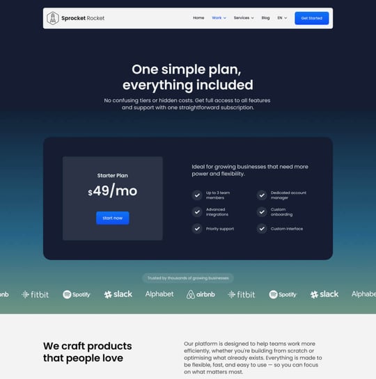 Total page flexibility