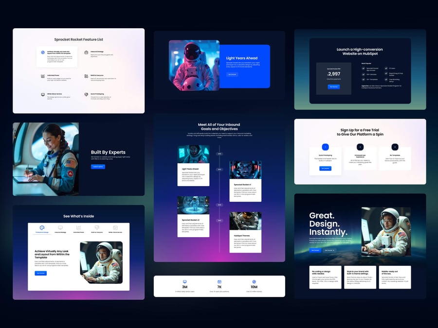 Build Fast, Convert More | Unlock Premium Page Templates | Stack