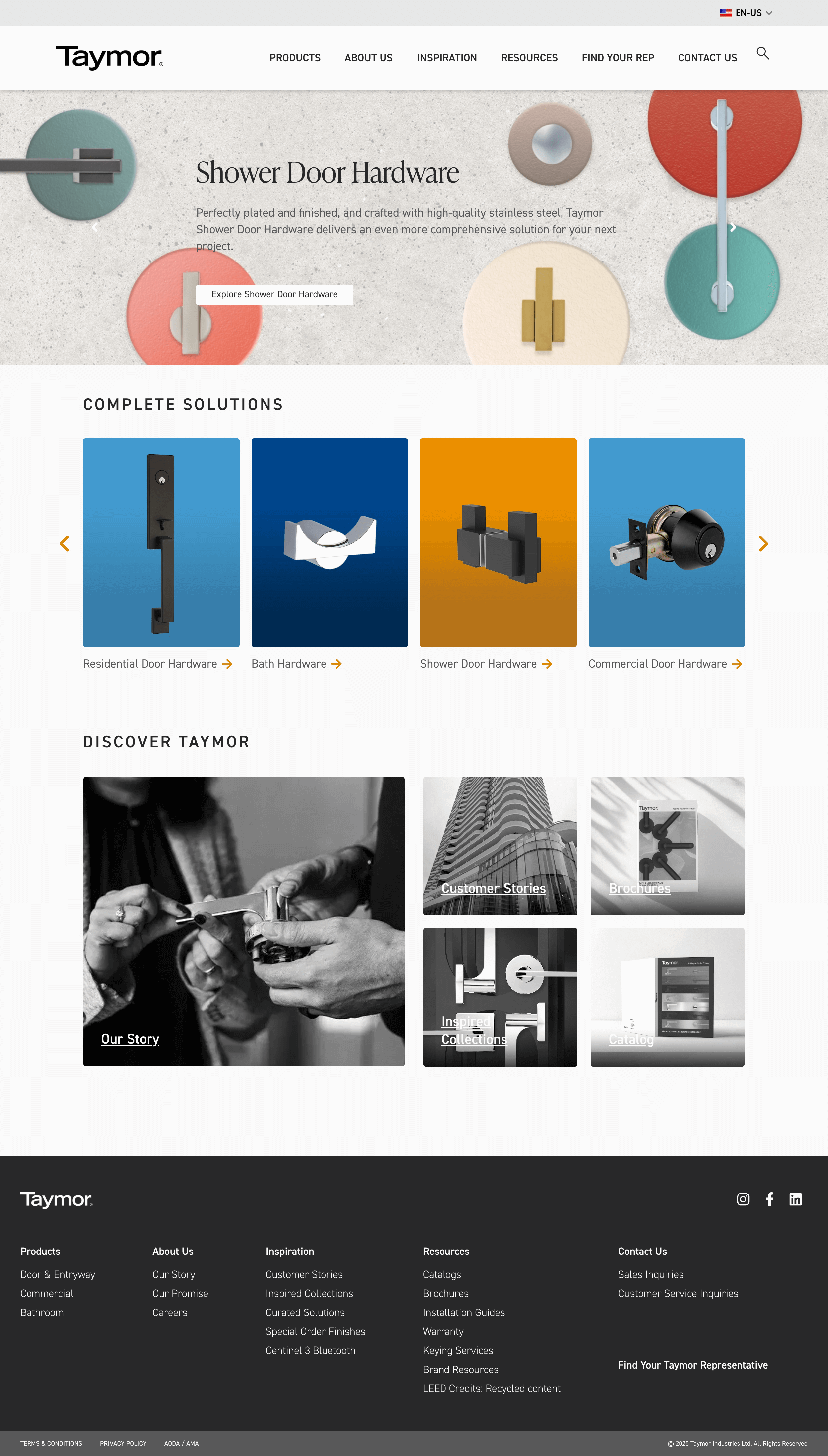Taymor website image