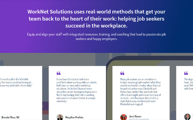 Worknet Solutions Slider