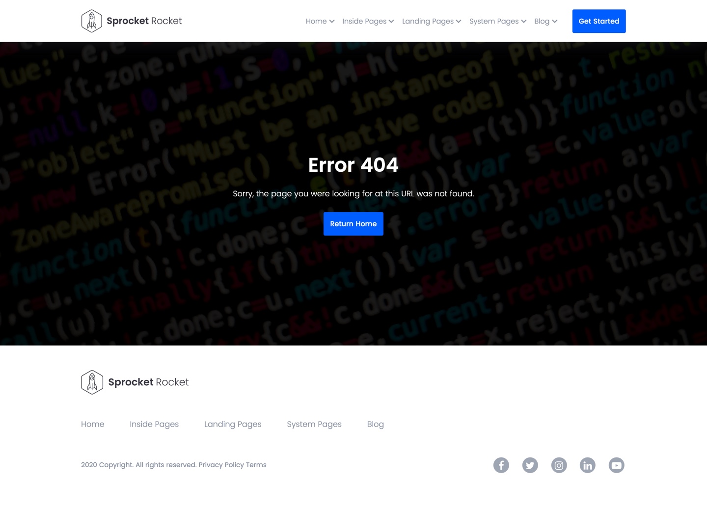 SR Error 404