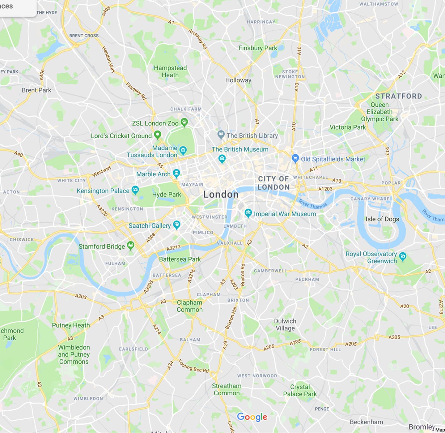 london map